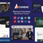 Acumenz – Business & Consulting WordPress Theme