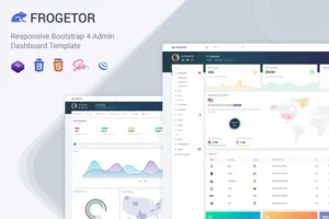 Mua Admin - Admin Dashboard Template Frogetor giá rẻ
