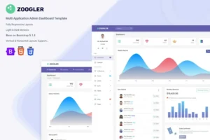 Mua Admin - Admin Dashboard Template Zoogler giá rẻ