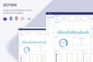 Mua Admin - Admin Dashboard Template Zoter giá rẻ