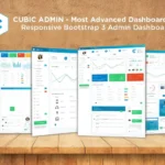 Admin Dashboard + UI Kit Framework Theme – Cubic