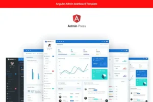 Mua Admin Press Angular 10 dashboard Template giá rẻ
