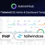 AdminHub- PHP Tailwind Admin & Dashboard Template