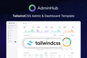 Mua AdminHub - TailwindCSS Admin Template giá rẻ