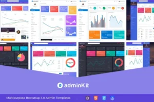Mua AdminKit - Multipurpose Bootstrap Admin Template giá rẻ
