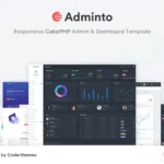 Adminto – CakePHP Admin Dashboard Template