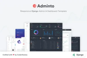 Mua Adminto - Django Admin Dashboard Template giá rẻ
