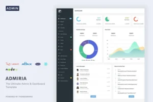 Mua Admiria - The Ultimate Admin & Dashboard Template giá rẻ
