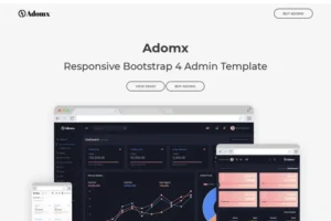 Mua Adomx - Admin Dashboard HTML Template giá rẻ