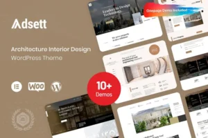 Mua Adsett - Architecture WordPress Theme giá rẻ