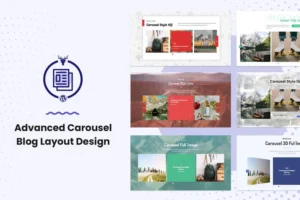 Mua Advanced Carousel Blog Layout Design giá rẻ
