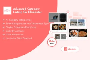 Mua Advanced Category Listing for Elementor giá rẻ