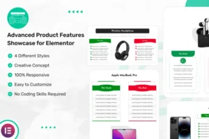 Mua Advanced Product Features Showcase for Elementor giá rẻ