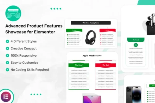Mua Advanced Product Features Showcase for Elementor giá rẻ