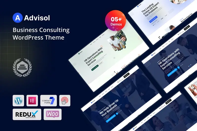 Mua Advisol - Business Consulting WordPress Theme giá rẻ