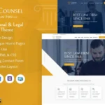 Advisom | Law Firm WordPress Theme