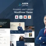 Aeen – Attorney and Lawyer WordPress Theme