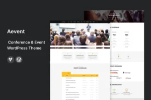 Mua Aevent - Conference & Event WordPress Theme giá rẻ