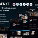 Agenxe – Creative Agency WordPress Theme