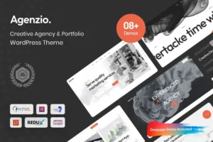 Mua Agenzio - Creative Agency & Portfolio Theme giá rẻ