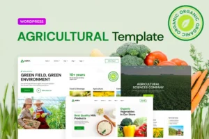 Mua Agria – Agriculture Company Elementor Pro Template Kit giá rẻ