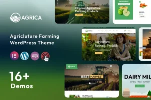 Mua Agrica - Agriculture WordPress Theme giá rẻ