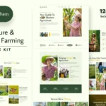 AgroAlchem – Agriculture & Organic Farming Elementor Template Kit