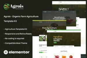 Mua Agrois - Organic Farm Agriculture Template Kit giá rẻ