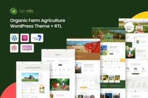 Mua Agronix - Organic Farm Agriculture WordPress Theme giá rẻ