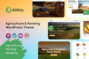 Mua Agrul - Agriculture Farming WordPress Theme giá rẻ