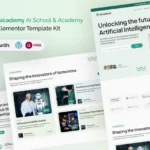 Aicademy – AI School & Academy Elementor Template Kit