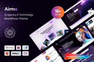 Mua Aimo - AI Agency & Technology WordPress Theme giá rẻ