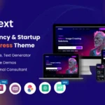 AiNext – AI Agency & Startup WordPress Theme