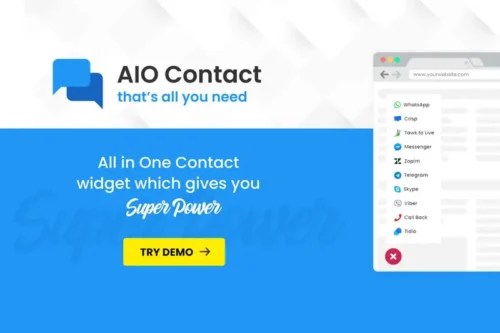 Mua AIO Contact - All in One Contact Widget giá rẻ