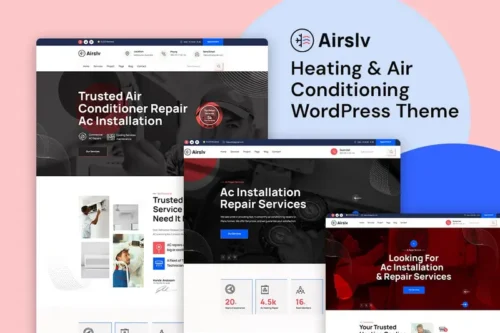 Mua Airslv - Heating & Air Conditioning WordPress Them giá rẻ