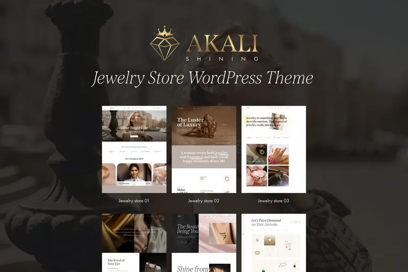 Mua Akali - Jewelry Store WordPress Theme giá rẻ