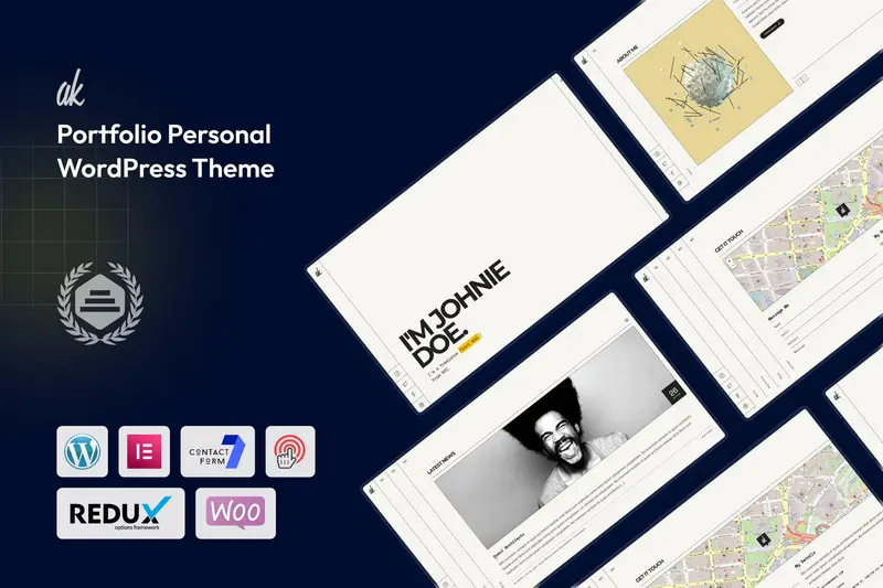 Mua Akordian - Portfolio Personal WordPress Theme giá rẻ