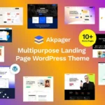 Akpager – Landing Page Elementor WordPress Theme