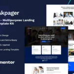 Akpager – Multipurpose Landing Page Template Kit