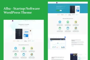 Mua Alba - Startup/Software WordPress Theme giá rẻ