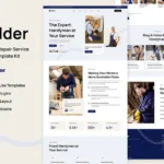 Alder – Handyman & Repair Service Elementor Template Kit