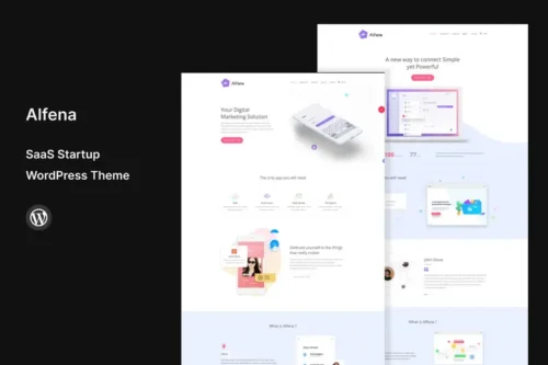 Mua Alfena - SaaS Startup WordPress Theme giá rẻ