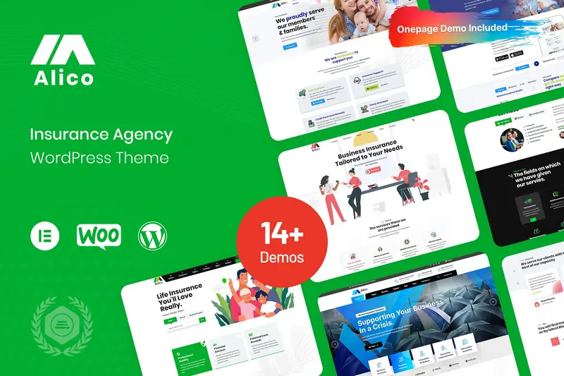 Mua Alico - Insurance WordPress Theme giá rẻ