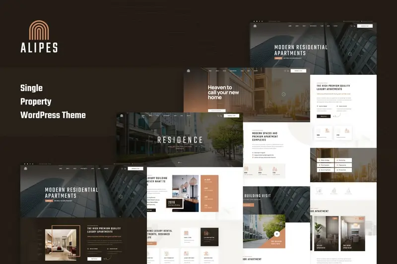 Mua Alipes - Single Property WordPress Theme giá rẻ