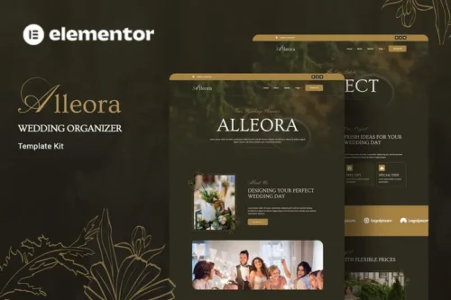 Mua Alleora - Wedding Organizer Elementor Template Kit giá rẻ