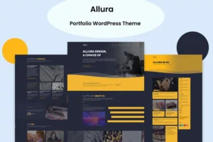 Mua Allura - Portfolio WordPress Theme giá rẻ