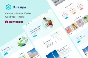 Mua Almanar - Islamic Center WordPress Theme giá rẻ