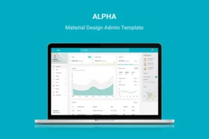 Mua Alpha - Material Design Admin Template giá rẻ