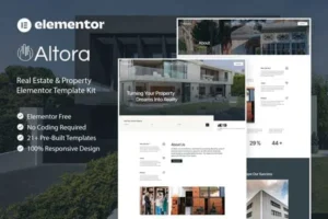 Mua Altora - Real Estate & Property Elementor Template Kit giá rẻ