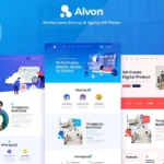 Alvon – Multipurpose Startup & Agency Theme